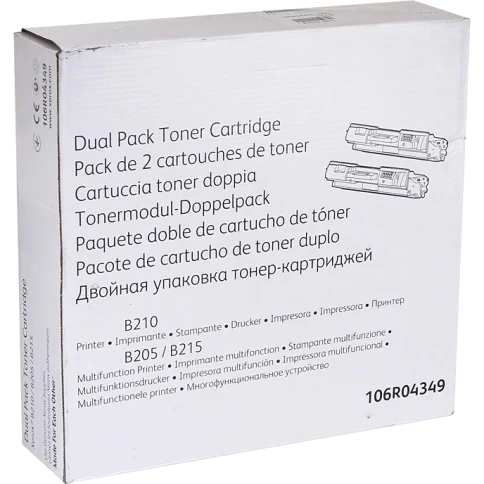 Двойная упаковка тонер-картриджей B205/210/215, 6K/ B205/210/215 Dual pack cartridge, 6K фото 3