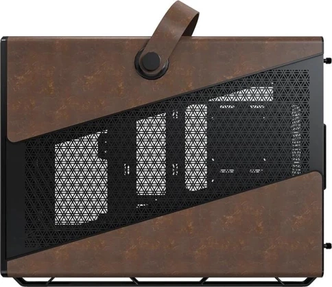 Корпус Montech Heritage (B) черный без БП mATX 9x120mm 2x140mm 2xUSB3.0 audio bott PSU фото 6