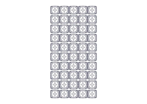 Mounting kit Systeme Electric, Uniprom series, M6 (screw, washer, snap nut), pack of 50 pcs. фото 4