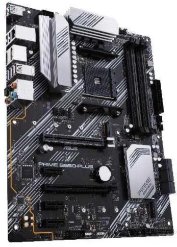 Материнская плата ASUS PRIME B550-PLUS Soc-AM4 AMD B550 4xDDR4 ATX AC`97 8ch(7.1) GbLAN RAID+HDMI+DP [PRIME B550-PLUS] фото 2