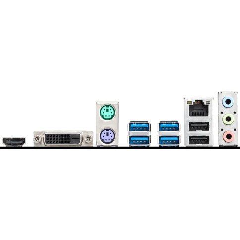 Материнская плата/ MB MSI AMD A520 sAM4, 2xDDR4(64GB), DVI-D/HDMI 2.1, 1xPCIe 3.0x16, 1xPCIe 3.0, 1xLAN, 4xSATA 6Gb/s, 1xM.2, 4xUSB 3.2, 2xUSB 2.0, 1xPS/2, mATX фото 5