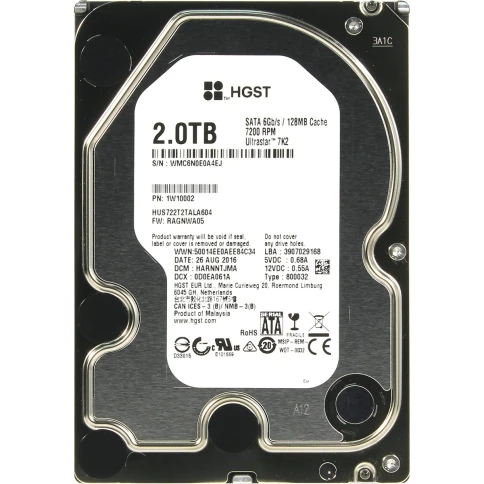 Жесткий диск/ HDD WD SATA Server 2Tb 3.5"""" 7200 6Gb/s 128Mb 1 year w фото 1