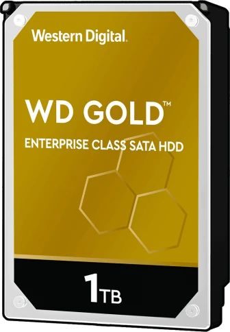 Жесткий диск/ RECERTIFIED HDD WD SATA3 1TB Gold 7200 RPM 128mb 1 year фото 1