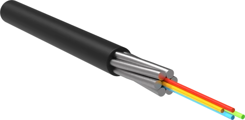 ITK Кабель оптический ОКМБ-03нг(А)-HF-4М6-4,0 1000 фото 1