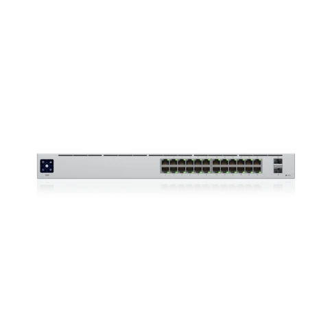 Коммутатор/ 24-port, Layer 2 switch with a silent, fanless cooling system фото 2
