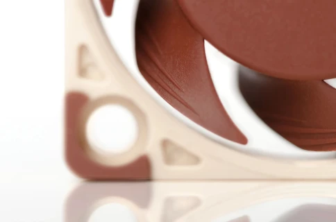 Кулер для корпуса/ Case Cooler Noctua NF-A4x20 PWM (40x40x20mm, 4-pin PWM, 5.53CFM, 14.9dBA, 5000RPM, Beige/Brown) фото 3
