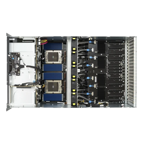 Серверная платформа/ ASUS ESC8000A-E12P-SKU4/10G/3kW(2+2)/5PCIe/4NVMe фото 8
