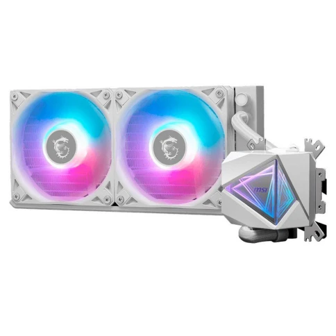 Жидкостная система охлаждения MSI MAG CORELIQUID I240 2x ARGB Gen2 Fan, ARGB Gen2 Block, Color Box фото 1
