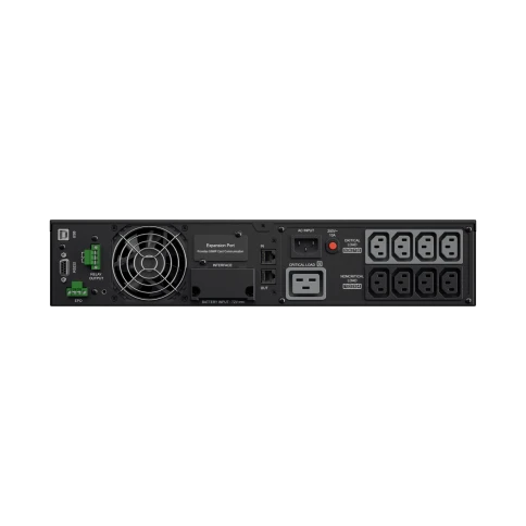 ИБП CyberPower OL2000ERTXL2U, Rackmount, Online, 2000VA/1800W, 8 IEC-320 С13, 1 IEC C19 розеток, USB&Serial, RJ11/RJ45, SNMPslot, LCD дисплей, Black, 0.5х0.8х0.2м., 38кг./ UPS Online CyberPower OL2000ERTXL2U 2000VA/1800W USB/RS-232/Dry/EPO/SNMPslot/RJ фото 6