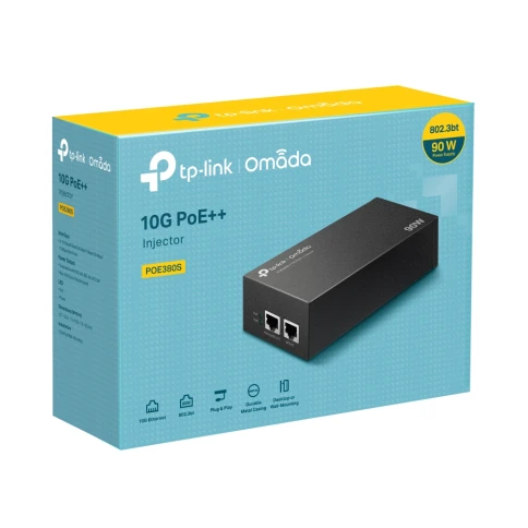 Omada Инжектор PoE+ 10 Гбит/с фото 4