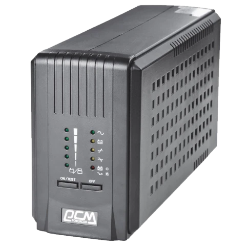 Источник бесперебойного питания Powercom Smart King Pro+ SPT-500 400Вт 500ВА черный/ UPS Powercom Smart King Pro+ SPT-500 400W 500Va black фото 2