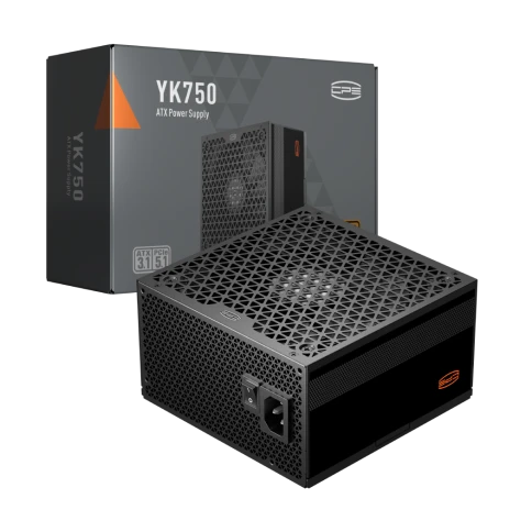 Блок питания ПК/ Power Supply PCCooler, 750W 80+ Bronze (ATX, ATX 3.1, PCIe 5.1 450W, Non-modular, 1x24(20+4)pin 550mm, 2xCPU 8(4+4)pin 650mm, 2xPCIe*2 8(6+2)pin 500+150mm, 1x12V(2x6) 12+4pin 500mm, 2xSATA*3+MOLEX4pin*1 450+150+150+150mm , Active, 135x135 фото 6